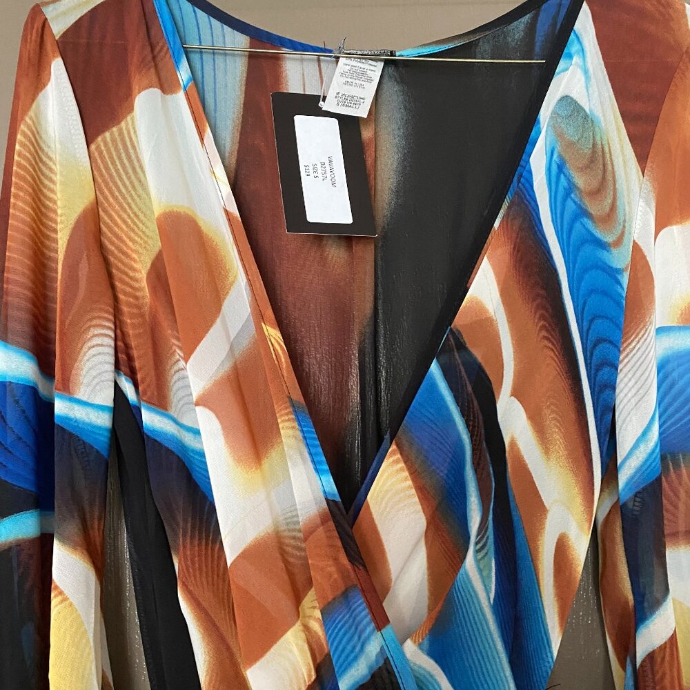 Multi Color Flowy Dress - Picture 4 of 4